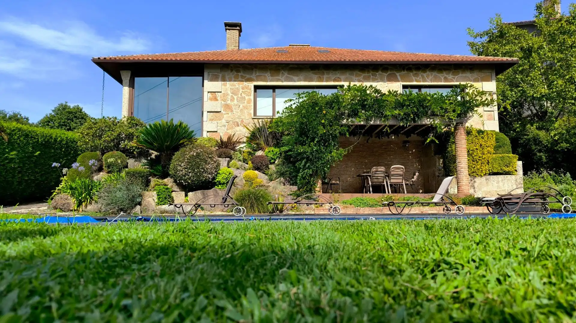 Garden of Houses for sale in Vigo   with Air Conditioner, Heating and Private garden