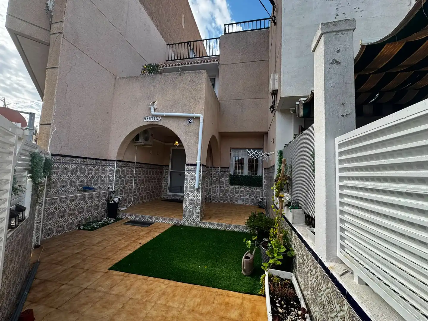 Exterior view of Duplexes for sale in San Pedro del Pinatar  with Air Conditioner, Private garden and Storage room