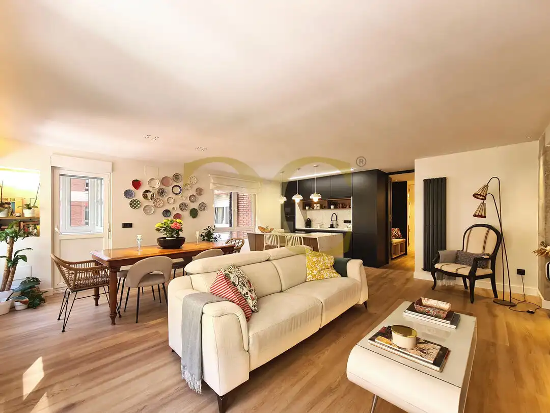 Wohnzimmer von Wohnung zum Verkauf in Gijón  mit Heizung und Möbliert