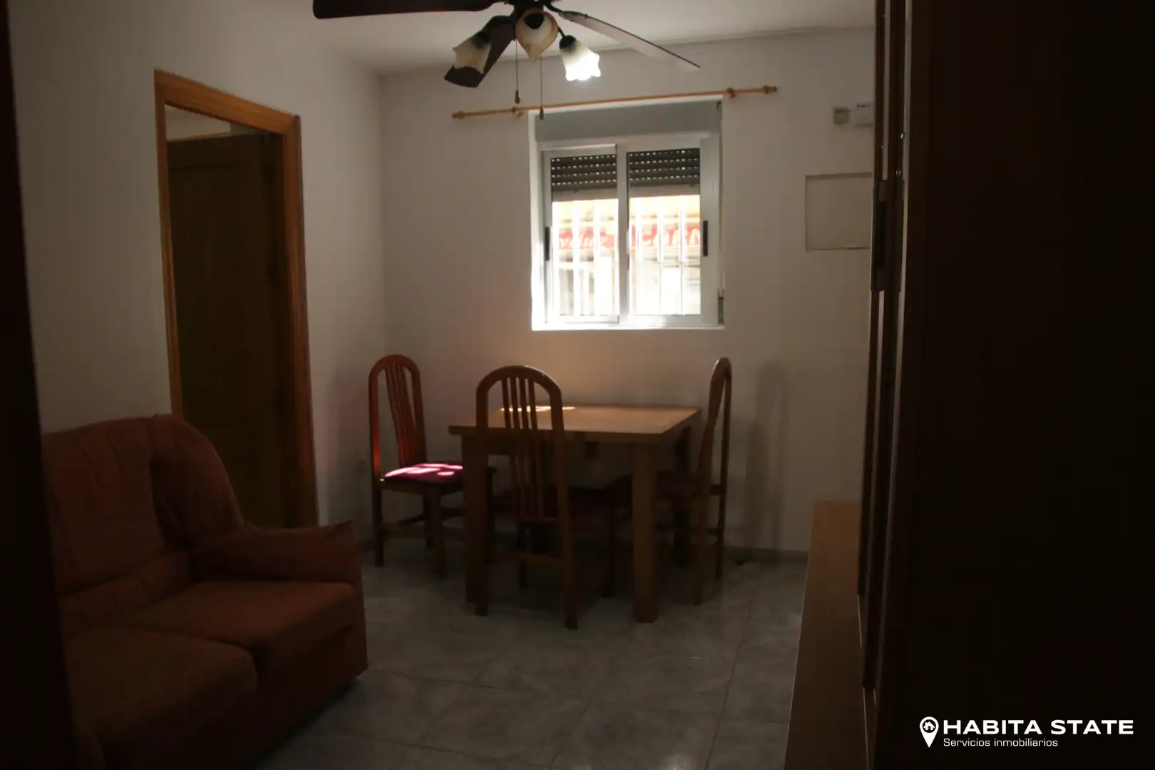 Dining room of Flat for sale in Almería  with Furnished, Oven and Washing machine