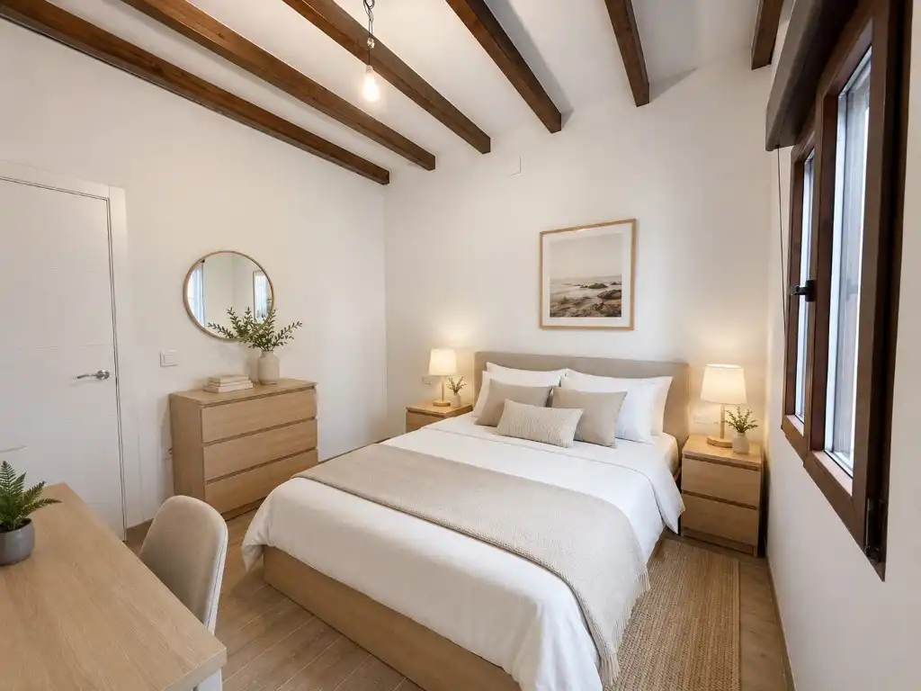 Bedroom of Flat for rent in Córdoba  with Furnished