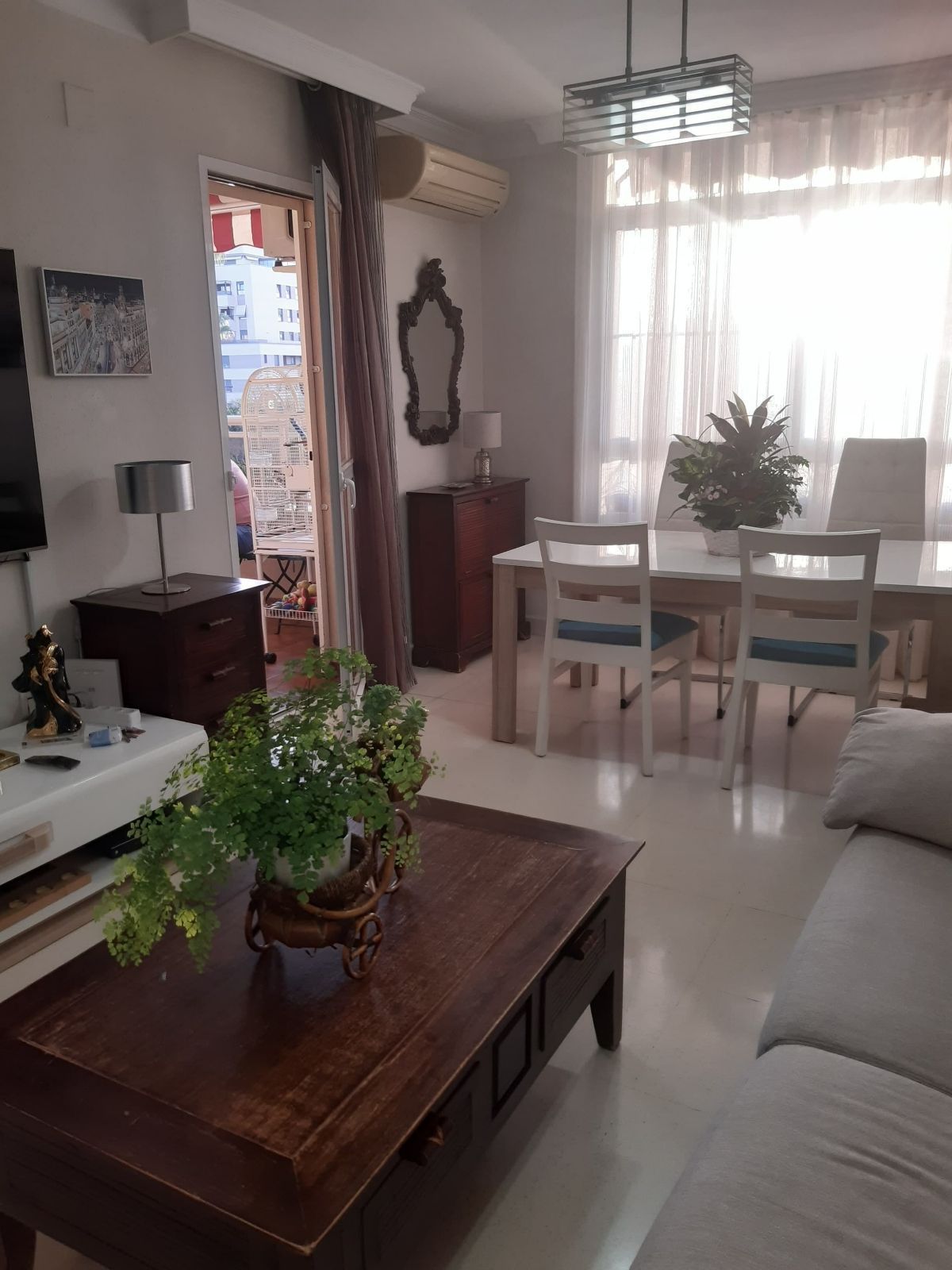 Menjador de Pis en venda en Málaga Capital amb Aire condicionat, Terrassa i Traster