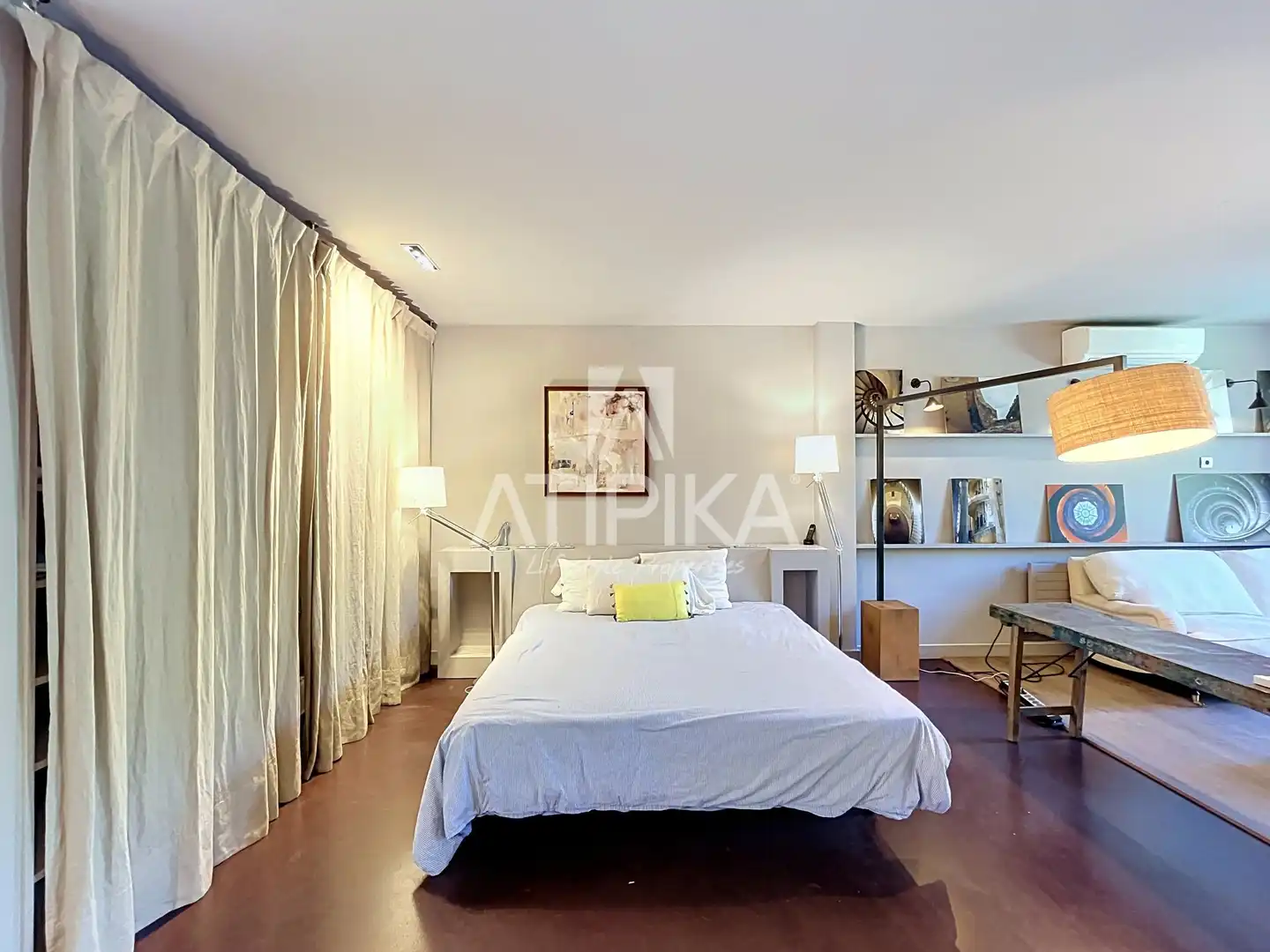 Dormitori de Casa o xalet de lloguer en Sitges amb Aire condicionat, Terrassa i Piscina