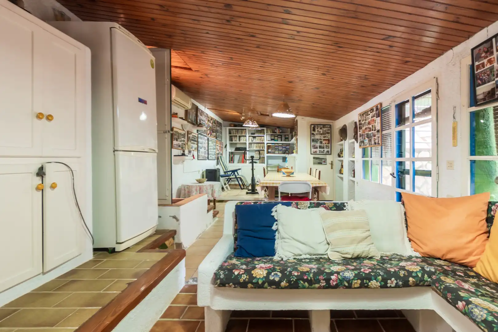 Sala d'estar de Planta baixa en venda en Llançà amb Aire condicionat, Calefacció i Jardí privat