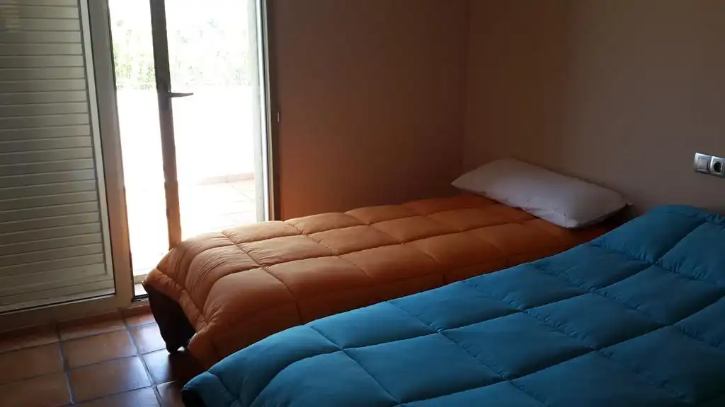 Schlafzimmer von Haus oder Chalet zur Miete in Alcaraz mit Heizung, Privatgarten und Terrasse