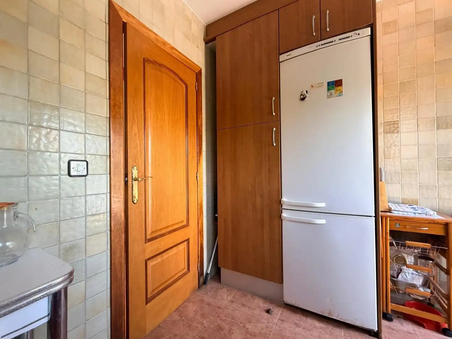 Cuina de Casa o xalet en venda en Cunit amb Jardí privat, Terrassa i Traster