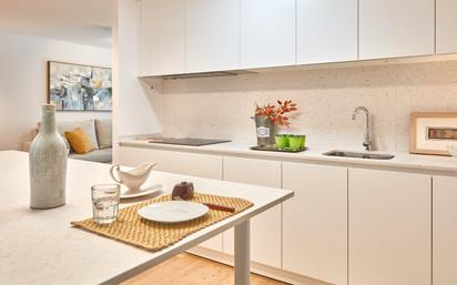 Kitchen of Flat for sale in Vigo   with Parquet flooring and Storage room