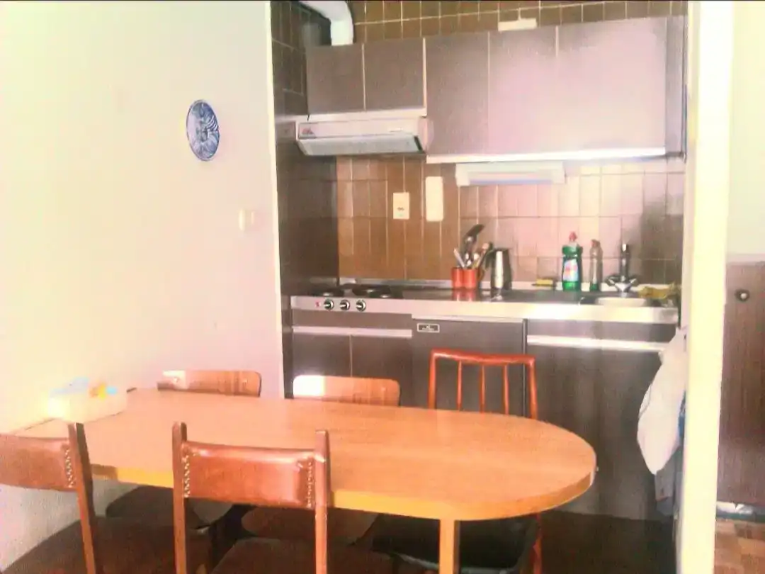 Cocina de Apartamento en venta en A Pobra de Trives  con Jardín privado, Parquet y Trastero