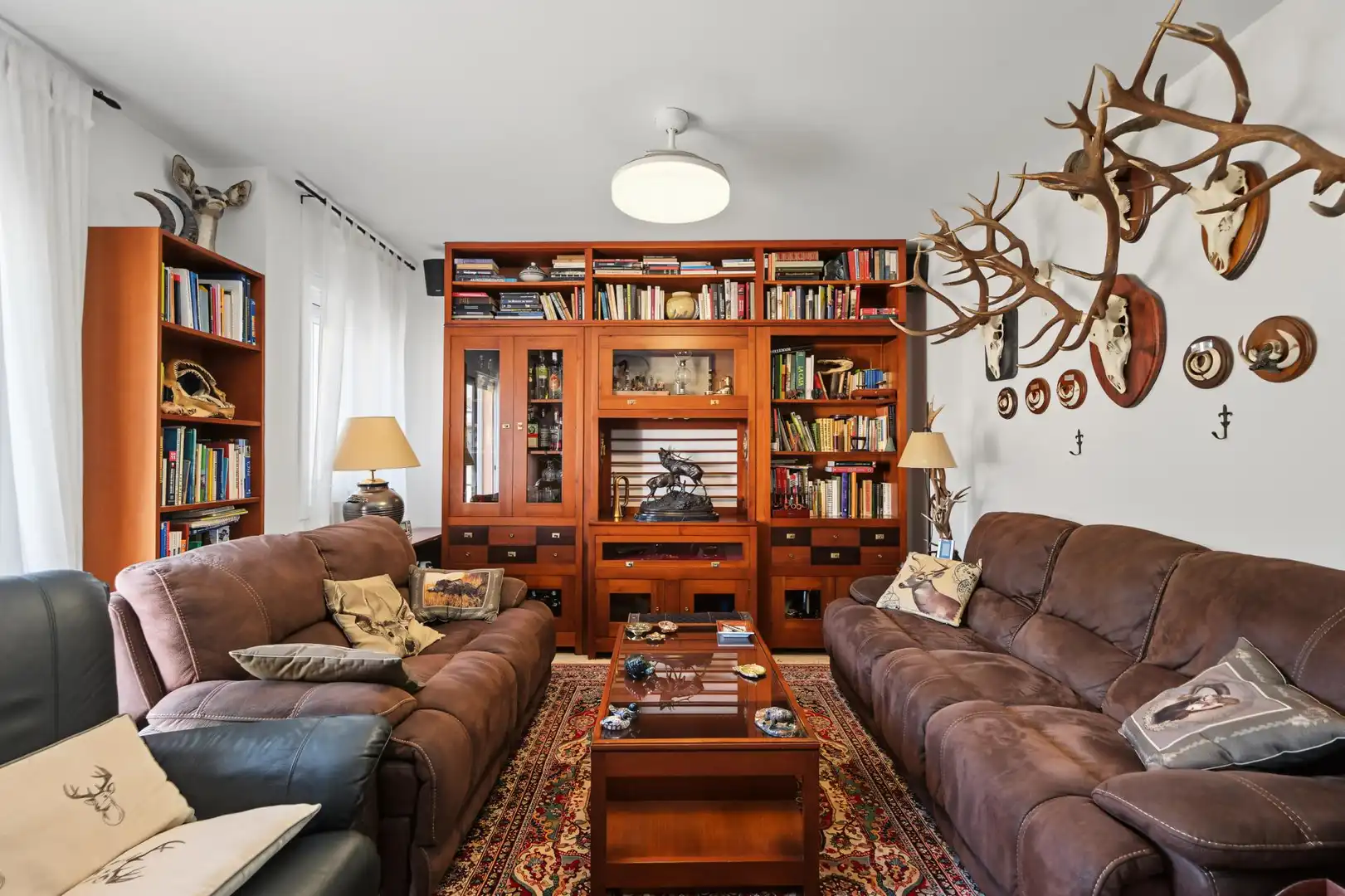 Living room of Flat for sale in Maçanet de Cabrenys  with Heating, Terrace and Oven
