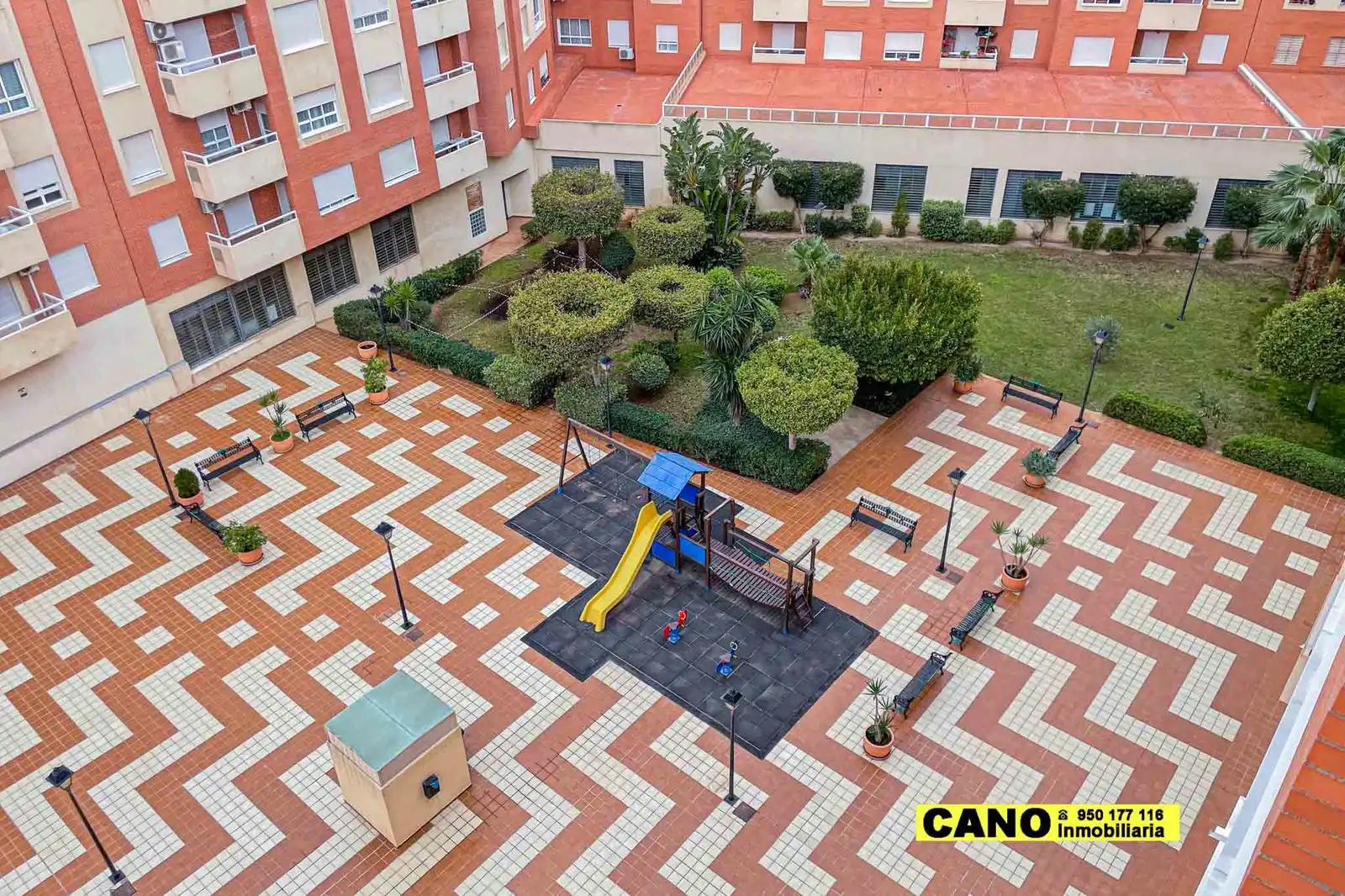 Terrasse von Wohnung zum Verkauf in Roquetas de Mar