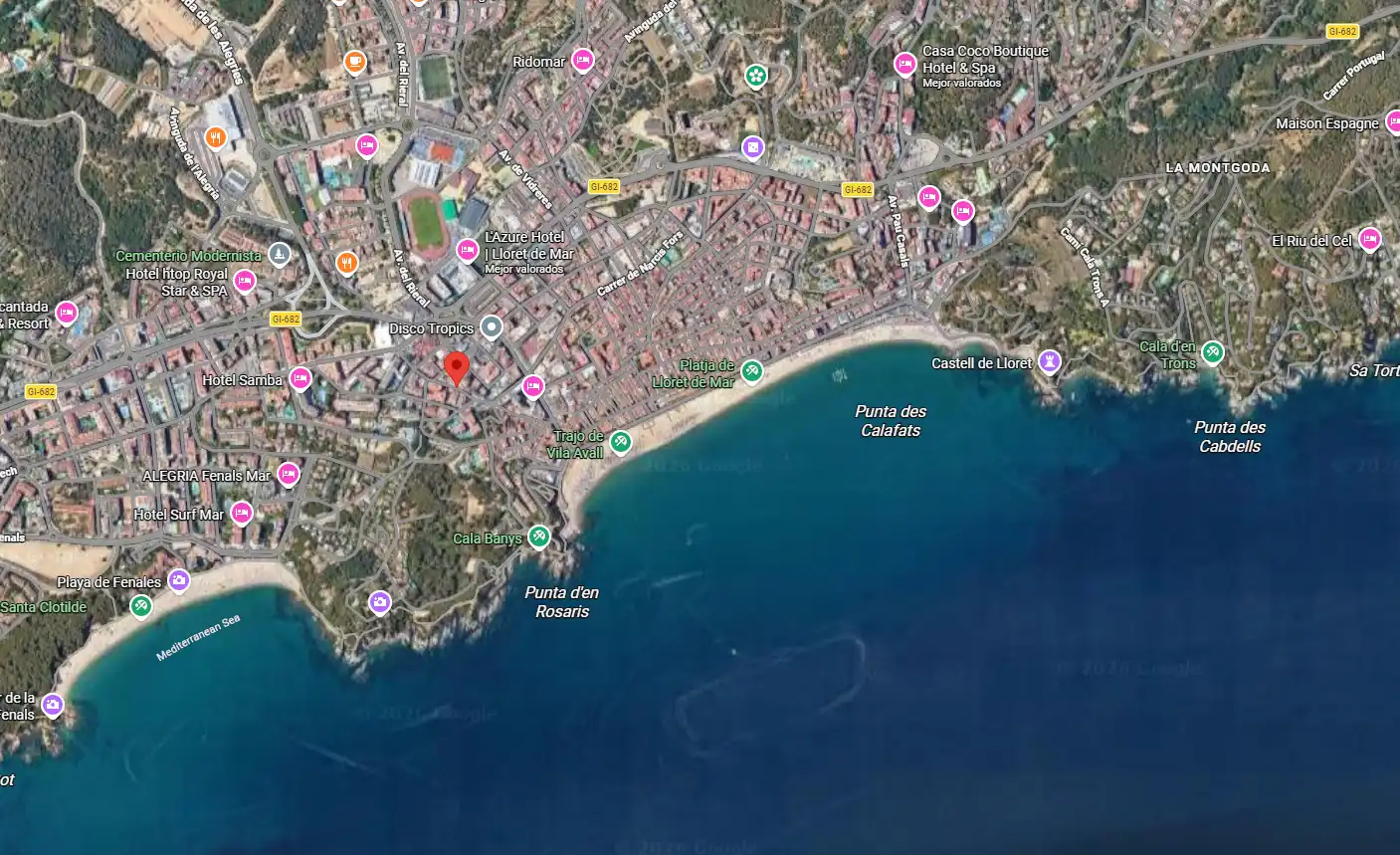 Vista exterior de Piso en venta en Lloret de Mar