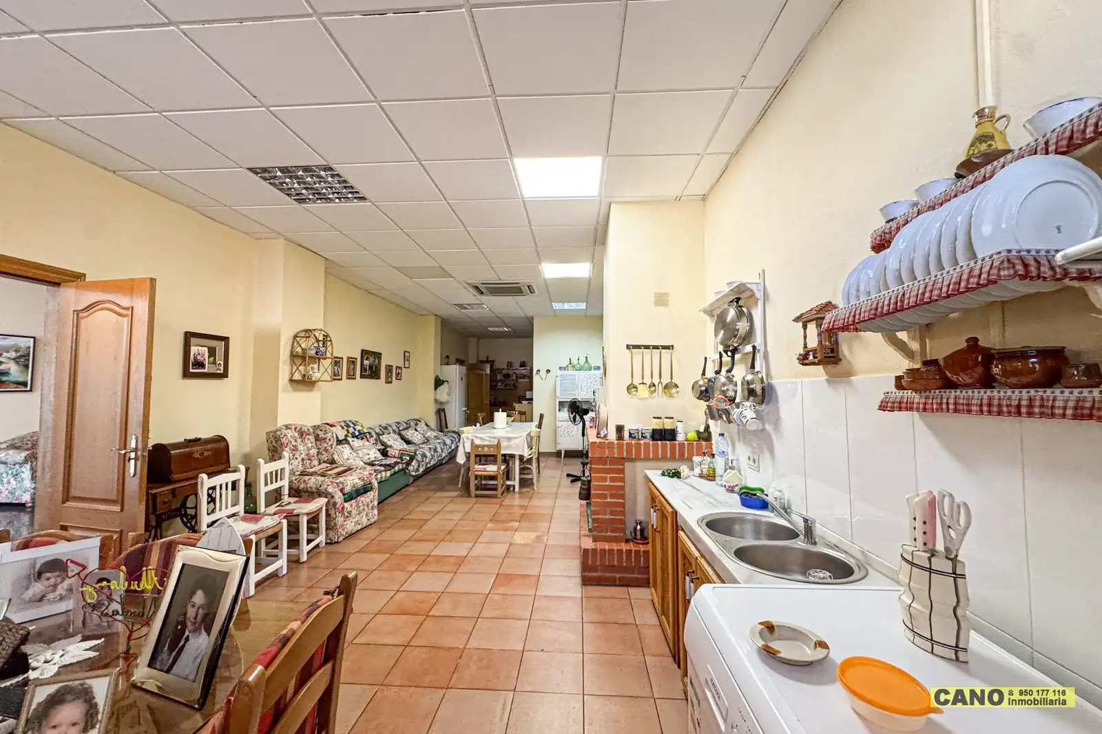 Kitchen of Houses for sale in Roquetas de Mar  with Air Conditioner, Heating and Terrace