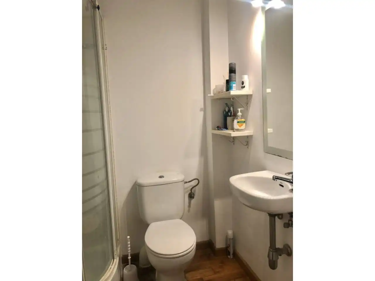 Baño de Piso de alquiler en Sant Cugat del Vallès con Aire acondicionado, Calefacción y Jardín privado