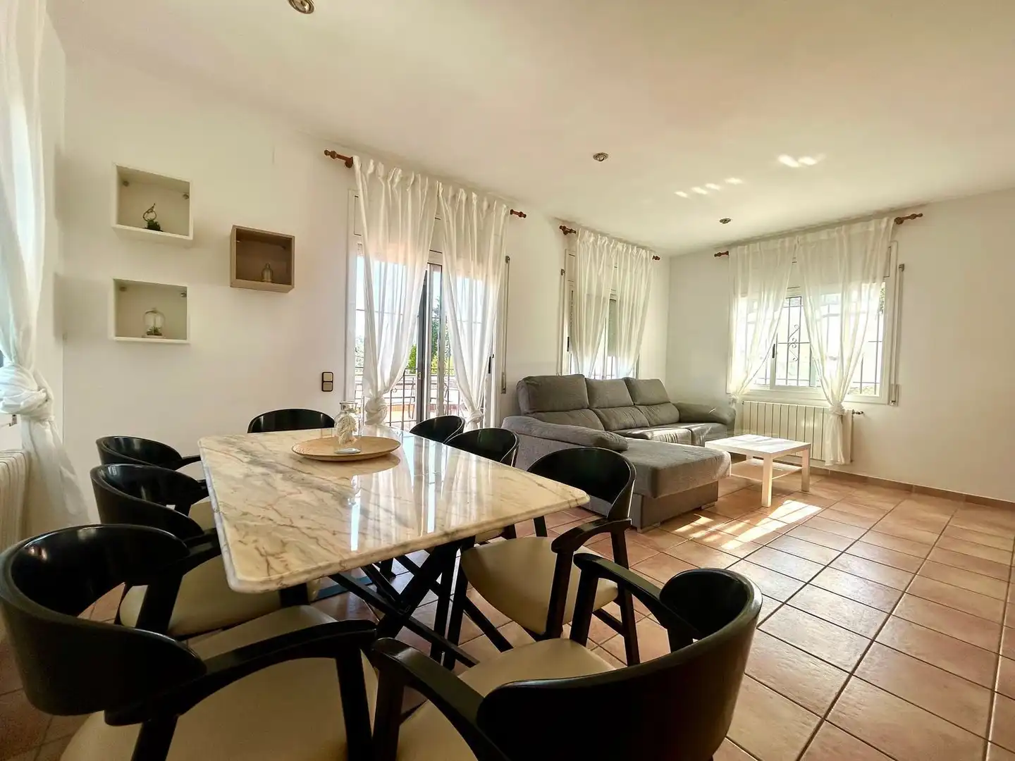 Menjador de Casa o xalet en venda en Vidreres amb Aire condicionat, Calefacció i Jardí privat
