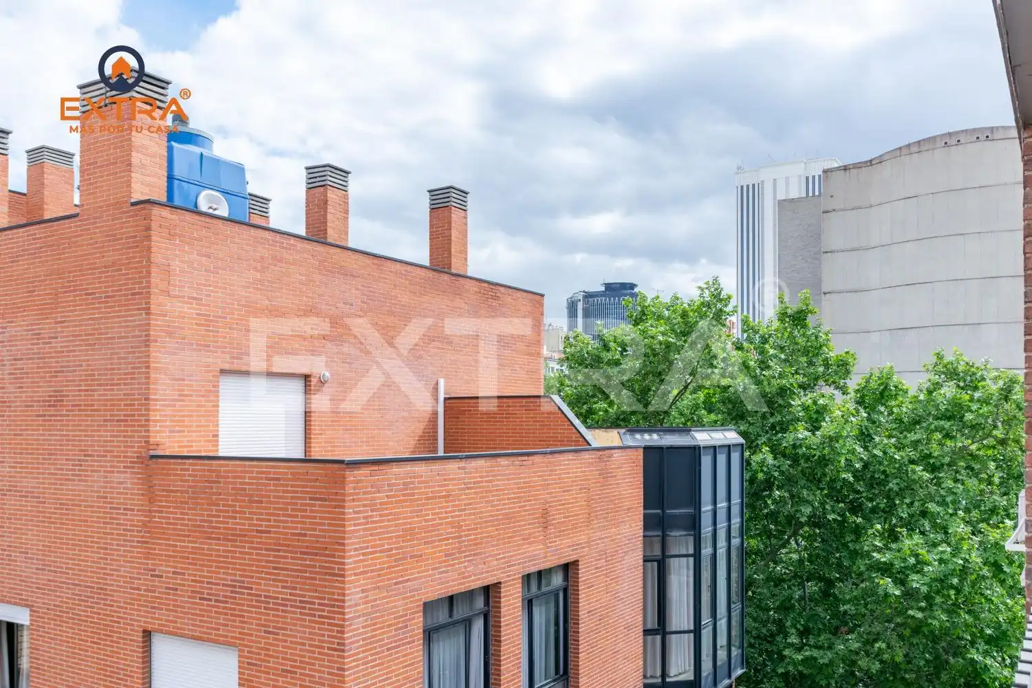Vista exterior de Pis de lloguer en Madrid amb Aire condicionat, Calefacció i Terrassa