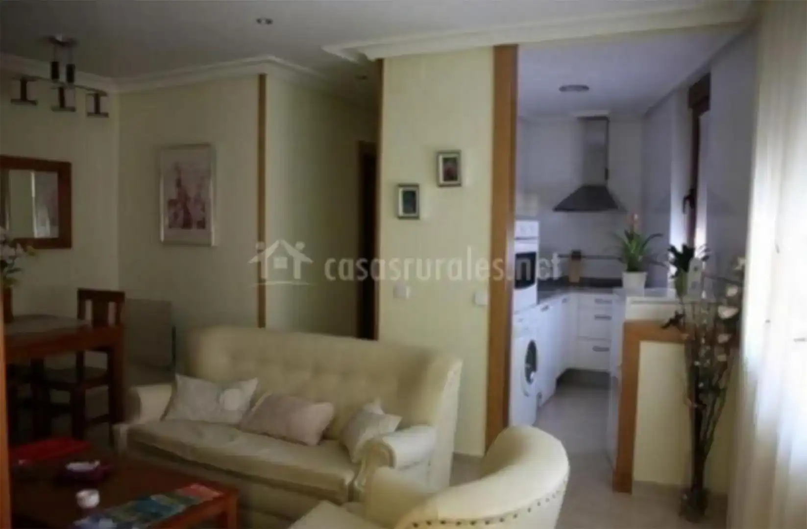 Sala d'estar de Apartament en venda en Pradosegar amb Moblat, Forn i Rentadora