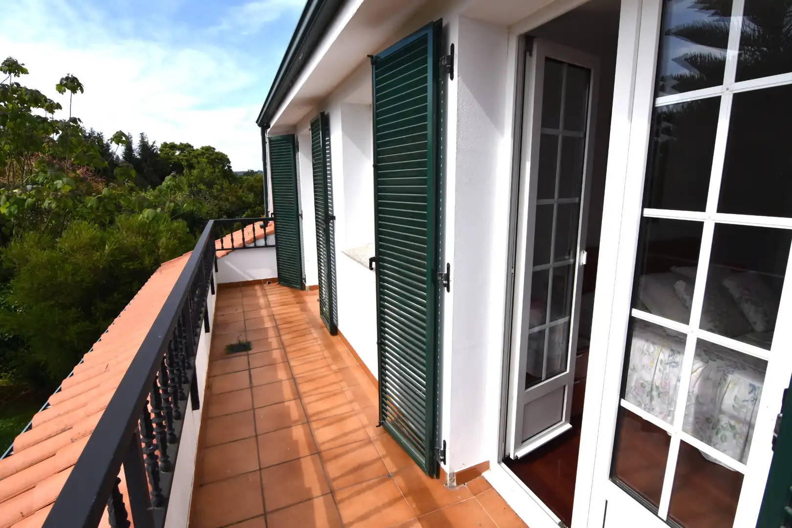 Balcony of Houses for sale in Sada (A Coruña)  with Heating, Private garden and Parquet flooring