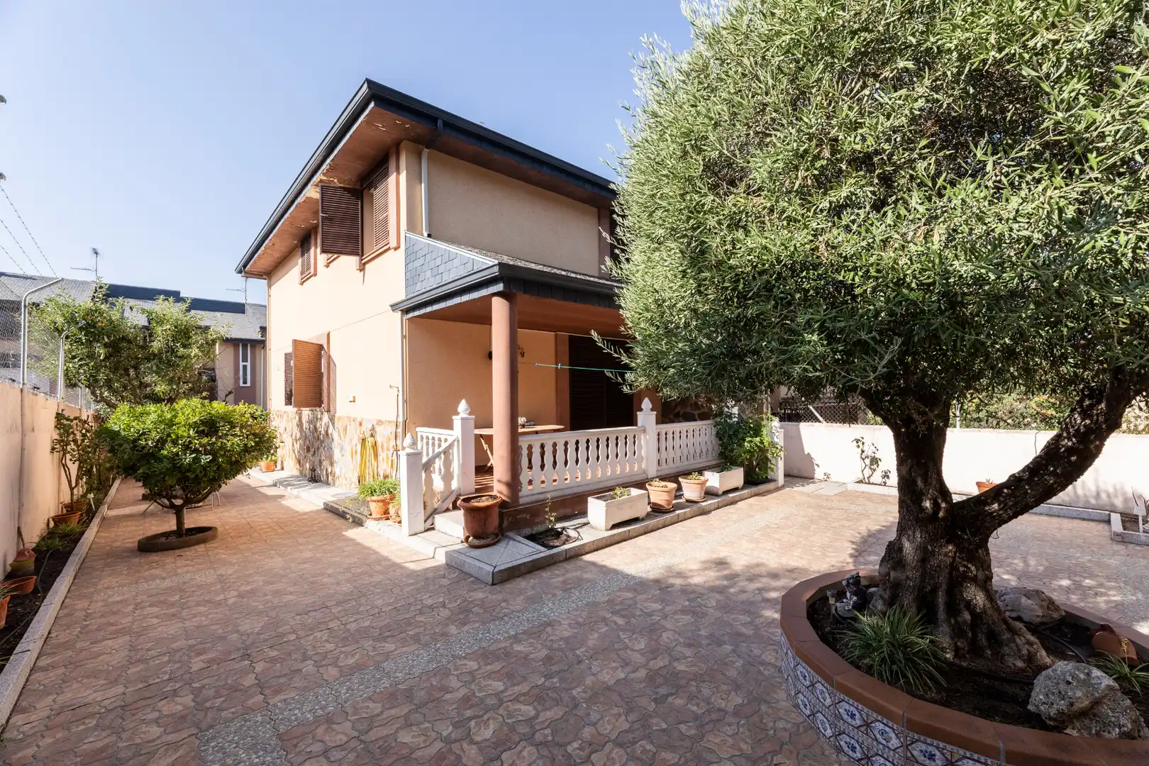 Vista exterior de Casa adosada en venta en Alpedrete con Calefacción, Jardín privado y Trastero