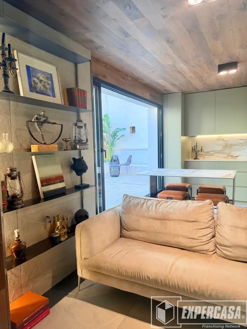 Sala de estar de Piso en venta en Valencia con Aire acondicionado, Parquet y Terraza