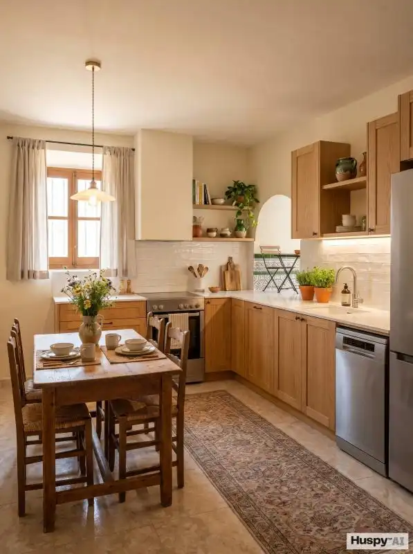 Cocina de Finca rústica en venta en Villaseca de Henares con Calefacción