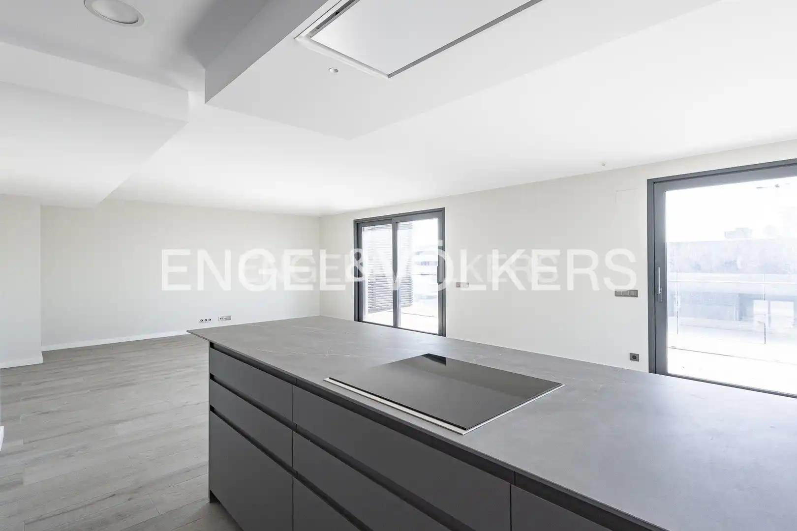Cocina de Ático en venta en Esplugues de Llobregat con Aire acondicionado, Calefacción y Terraza
