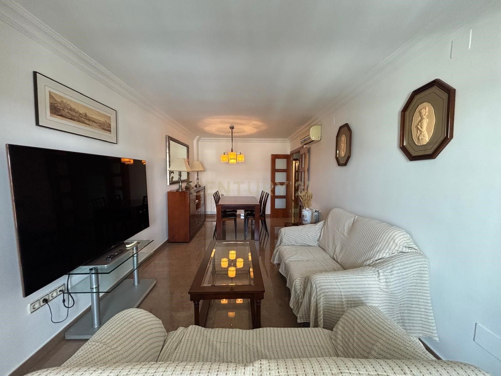 Living room of Flat to rent in Málaga Capital  with Air Conditioner, Heating and Terrace