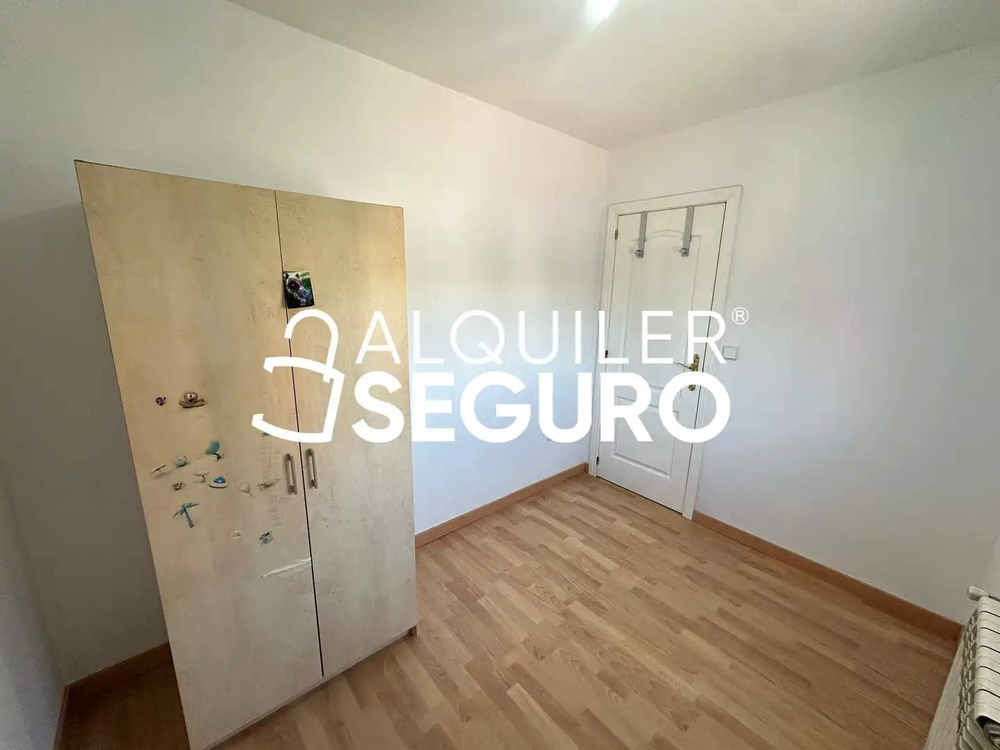 Schlafzimmer von Wohnung zur Miete in Madrid mit Klimaanlage, Heizung und Terrasse