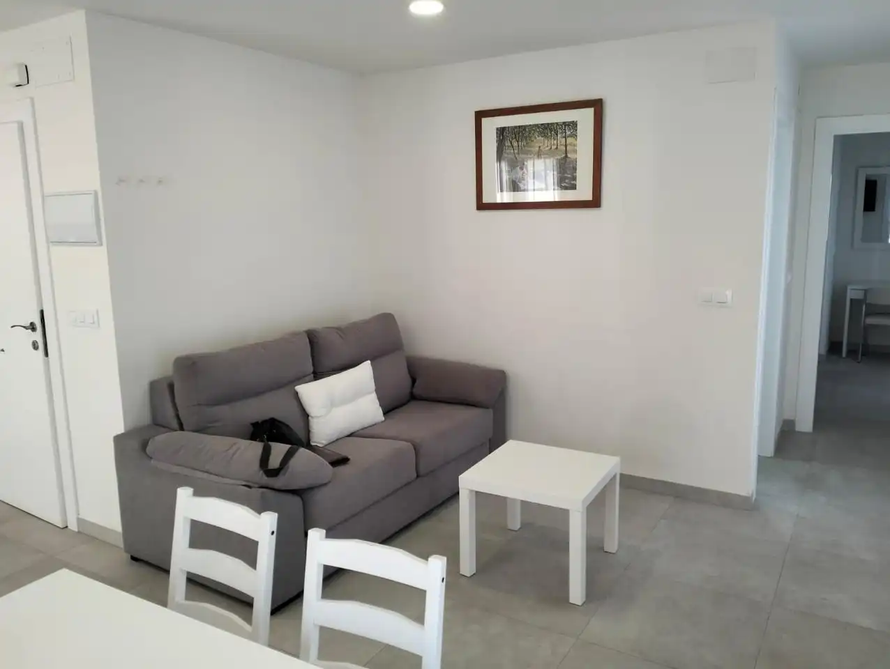 Living room of Flat for rent in Almuñécar  with Air Conditioner, Terrace and Furnished