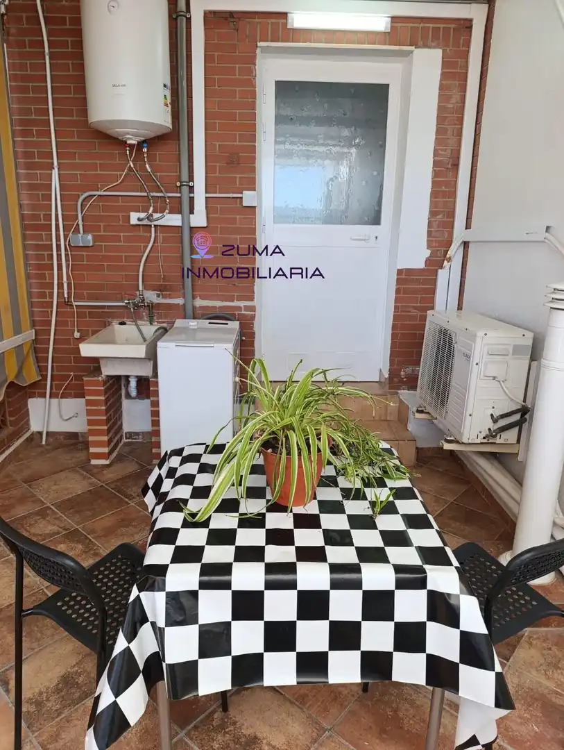 Cocina de Piso de alquiler en Málaga Capital con Aire acondicionado, Terraza y Amueblado
