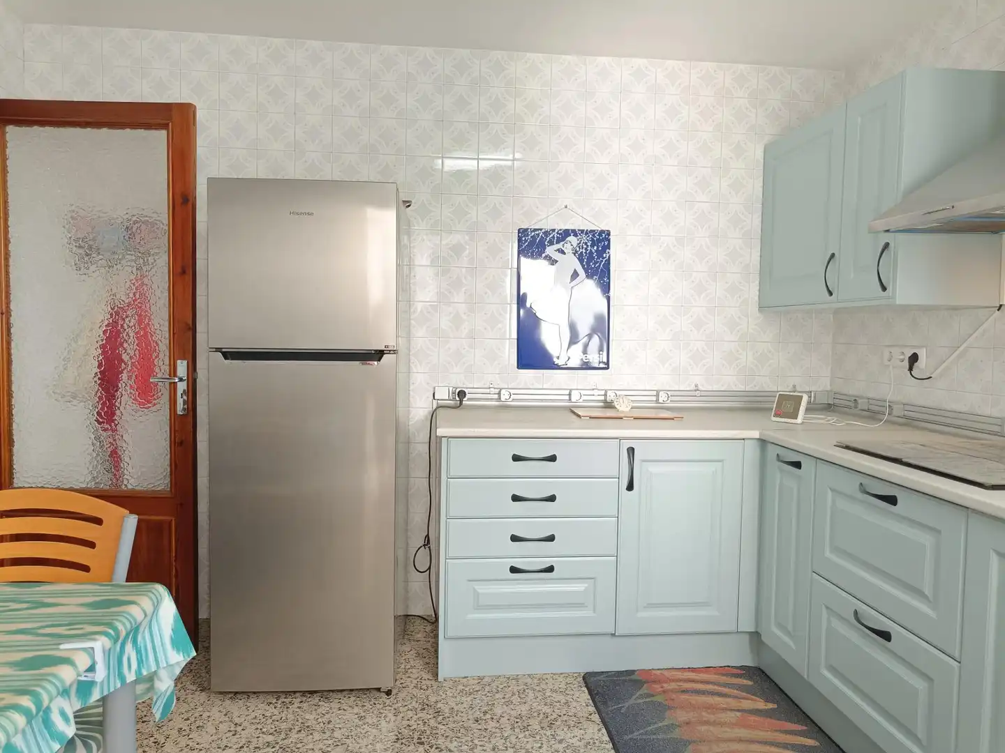 Küche von Wohnung zum Verkauf in  Palma de Mallorca mit Terrasse, Möbliert und Balkon