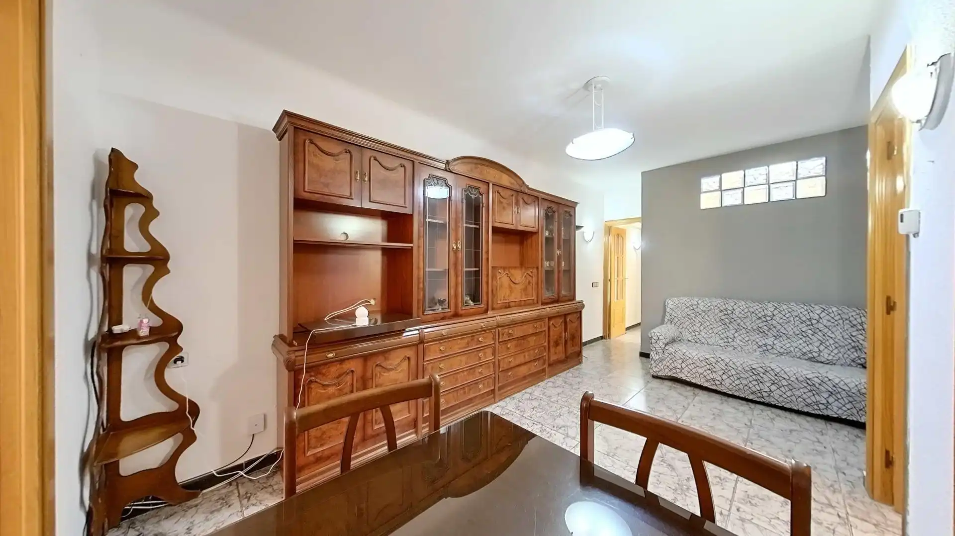 Sala de estar de Piso en venta en Badalona con Aire acondicionado, Calefacción y Balcón