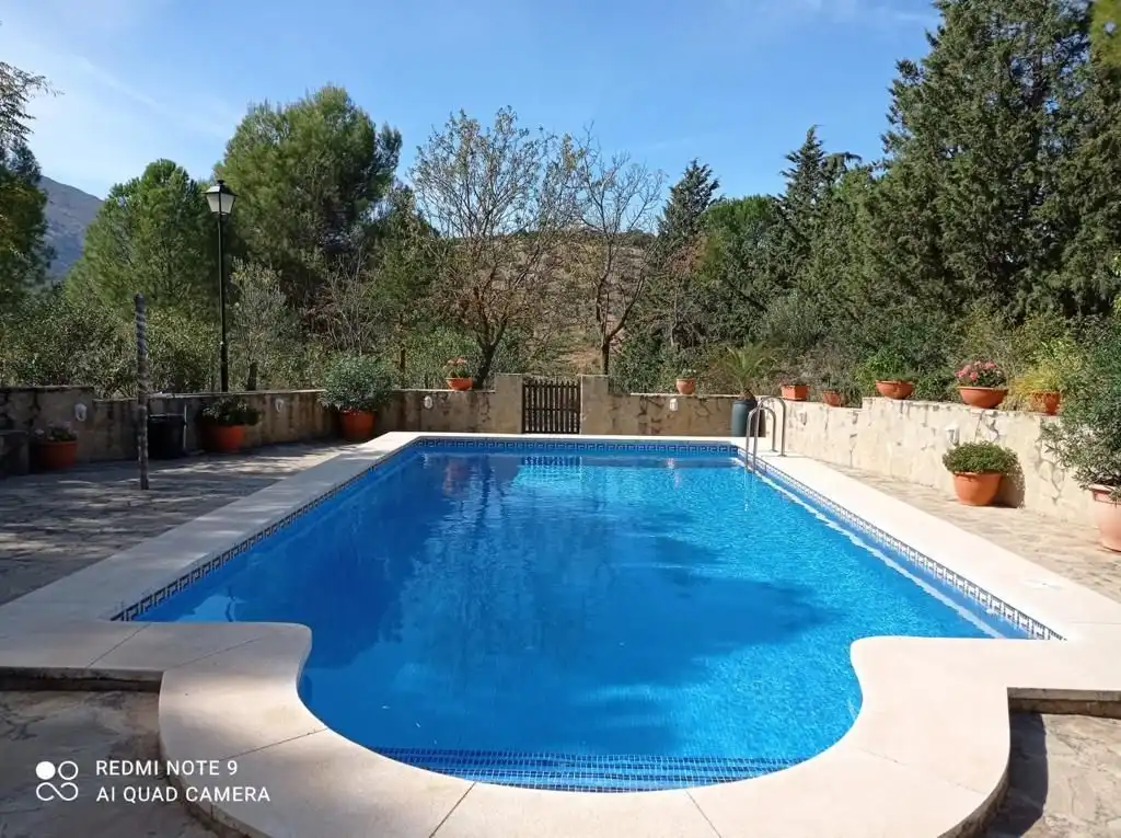 Swimming pool of Country homes for sale in Valle de Abdalajís  with Storage room, Swimming Pool and Furnished