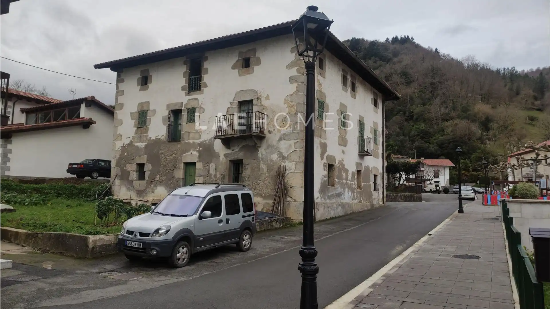Vista exterior de Casa o chalet en venta en Albiztur con Jardín privado y Balcón