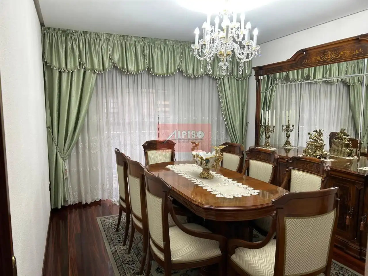 Comedor de Piso en venta en Ourense Capital  con Calefacción, Parquet y Terraza