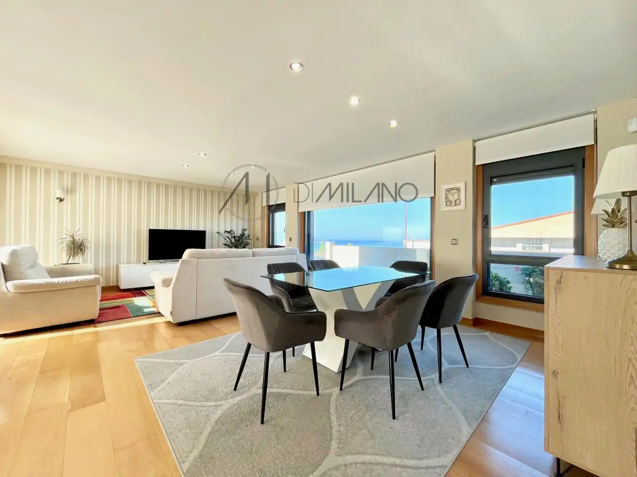 Living room of Houses for sale in Vigo   with Heating, Private garden and Terrace