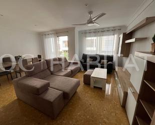 Living room of Flat to rent in  Valencia Capital  with Air Conditioner and Balcony