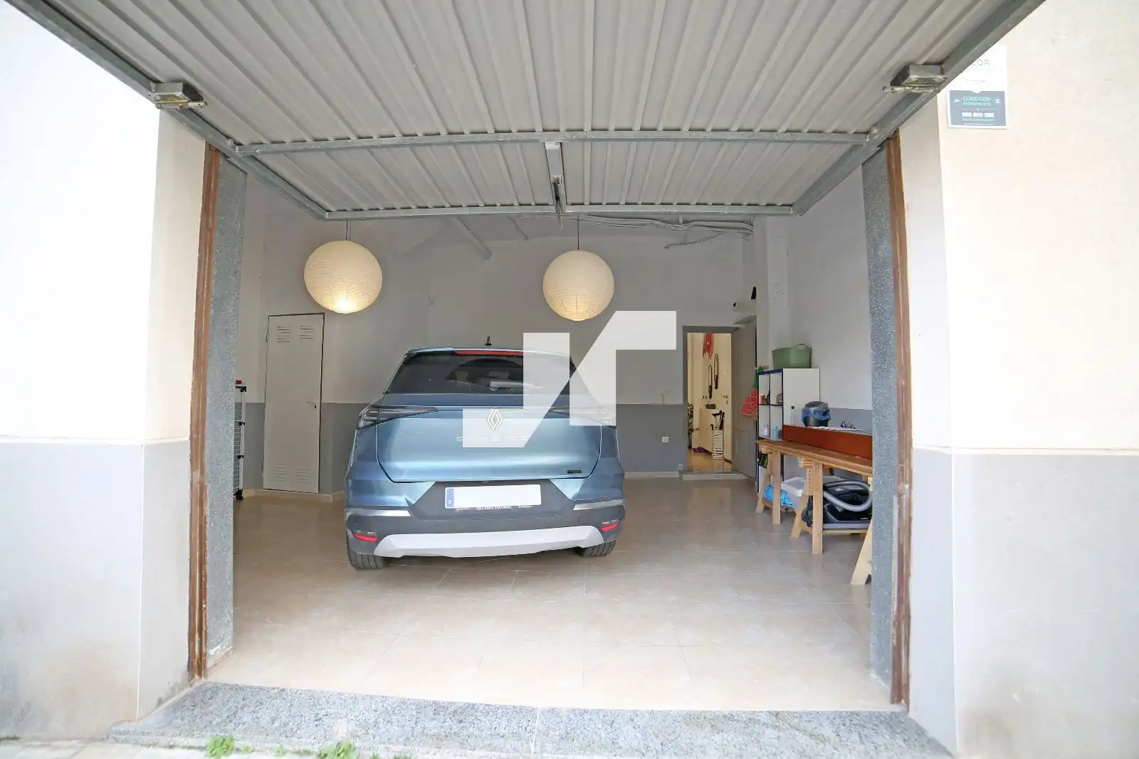 Parking de Casa adosada en venta en Burriana / Borriana con Aire acondicionado, Calefacción y Amueblado