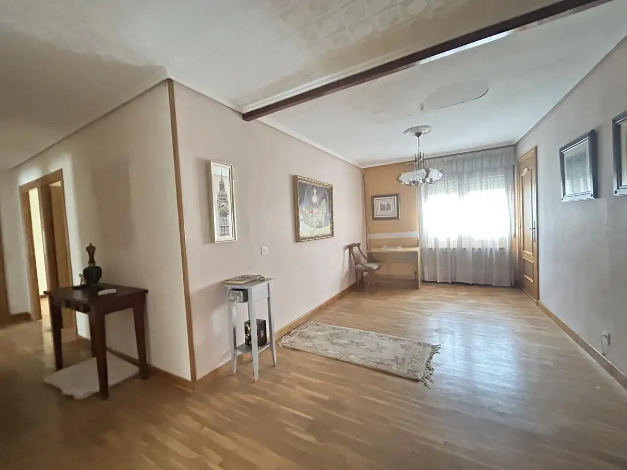 Sala de estar de Casa adosada en venta en Corella con Calefacción, Jardín privado y Terraza