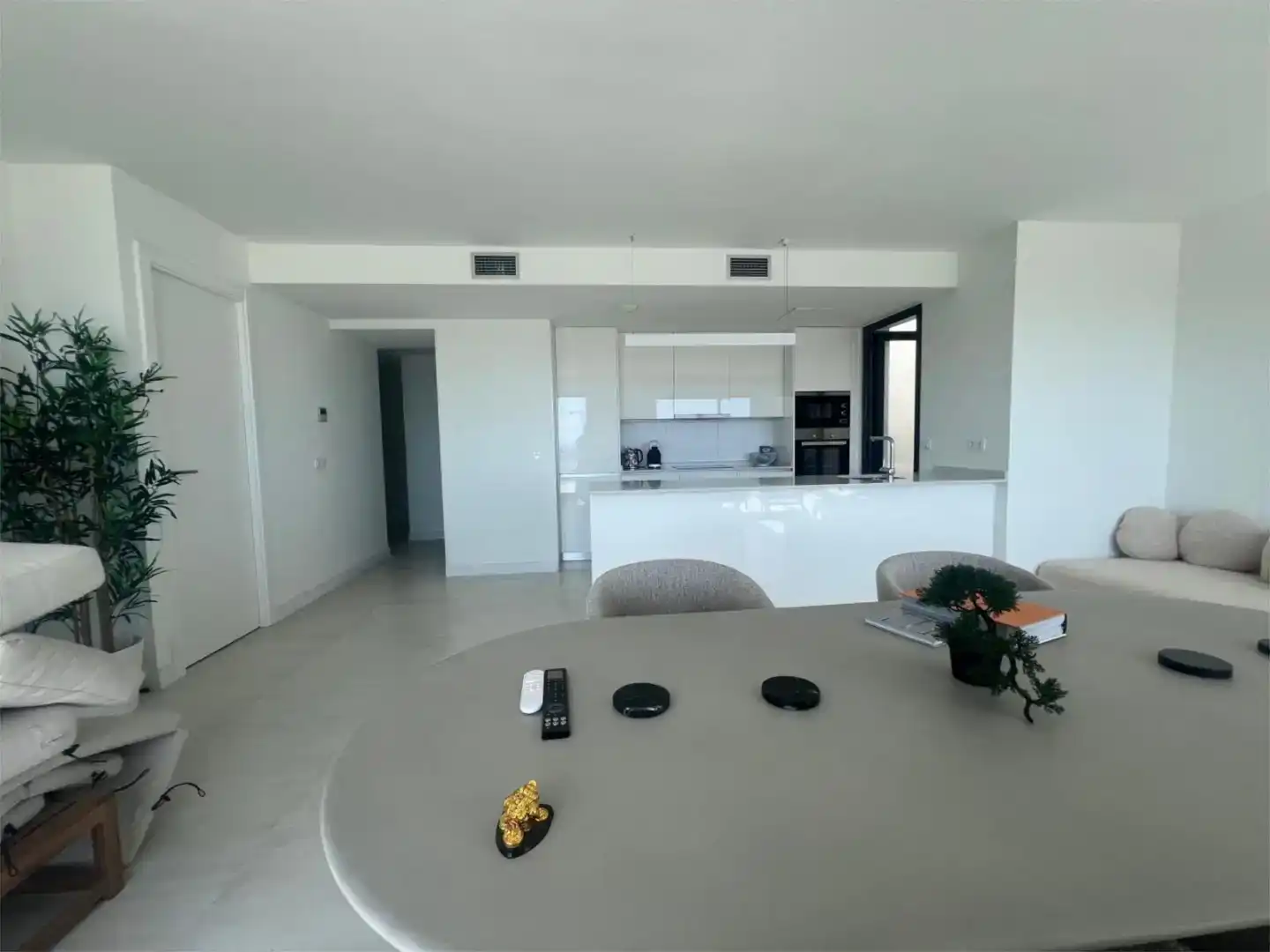 Küche von Wohnung zur Miete in Estepona mit Klimaanlage, Möbliert und Ofen