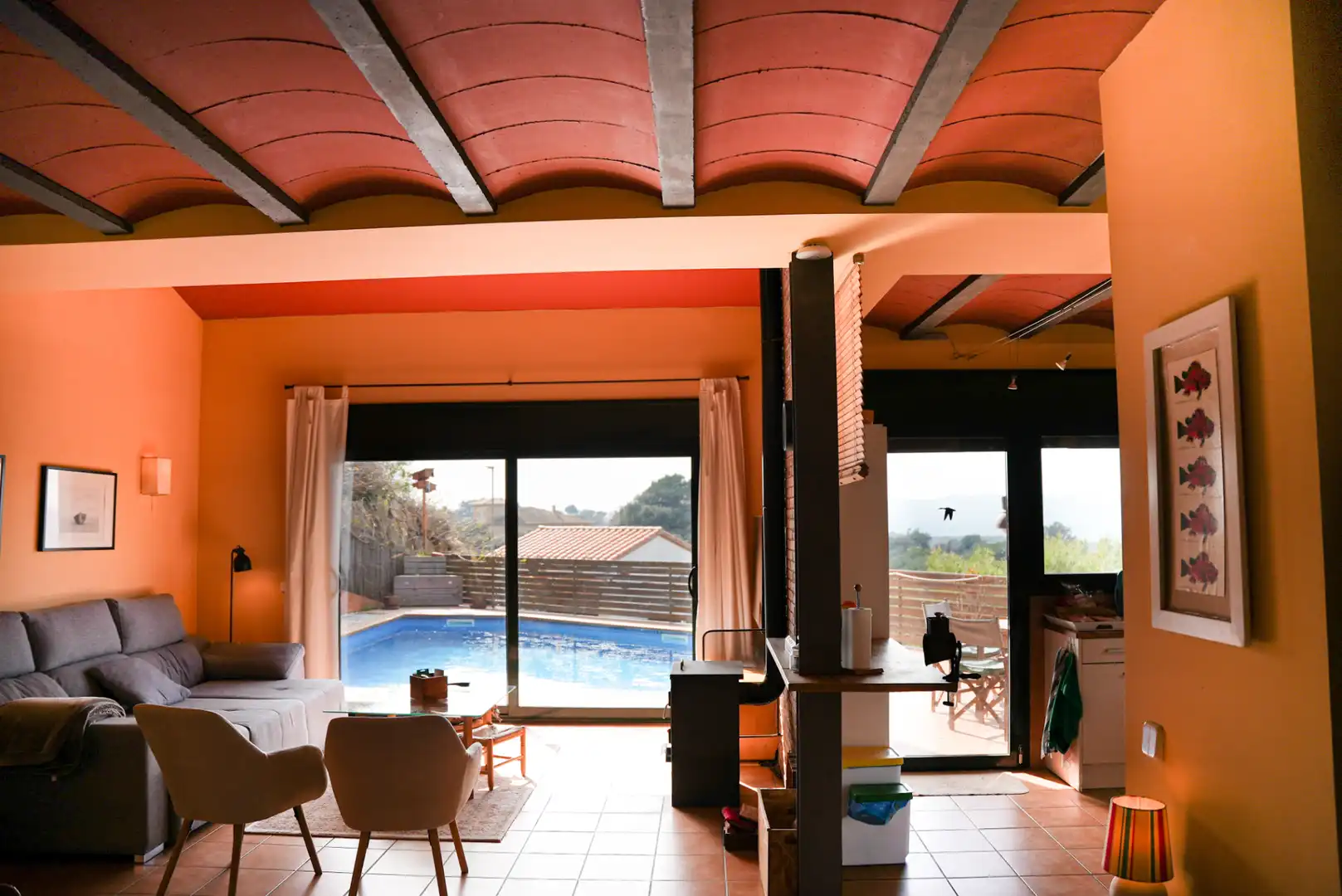 Sala de estar de Casa o chalet en venta en Begur con Calefacción, Jardín privado y Terraza