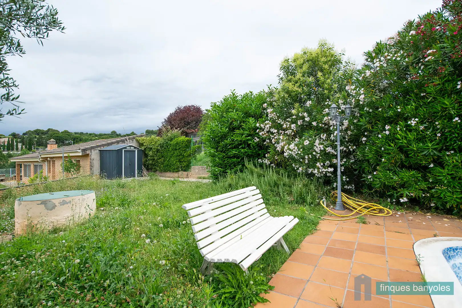 Jardín de Casa o chalet en venta en Banyoles con Aire acondicionado, Calefacción y Jardín privado
