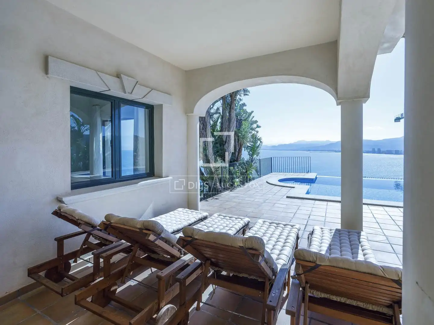 Terraza de Casa o chalet en venta en Cullera con Aire acondicionado, Jardín privado y Piscina