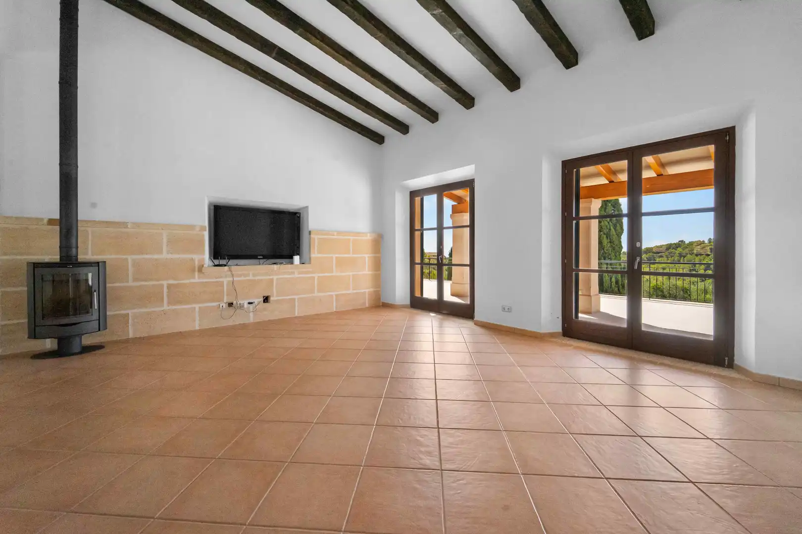 Sala de estar de Finca rústica en venta en Manacor con Aire acondicionado, Calefacción y Trastero