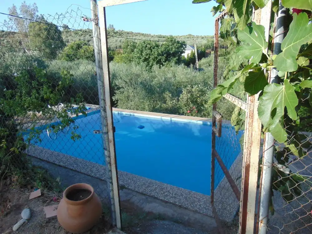 Piscina de Finca rústica en venta en Lora del Río con Aire acondicionado, Calefacción y Terraza