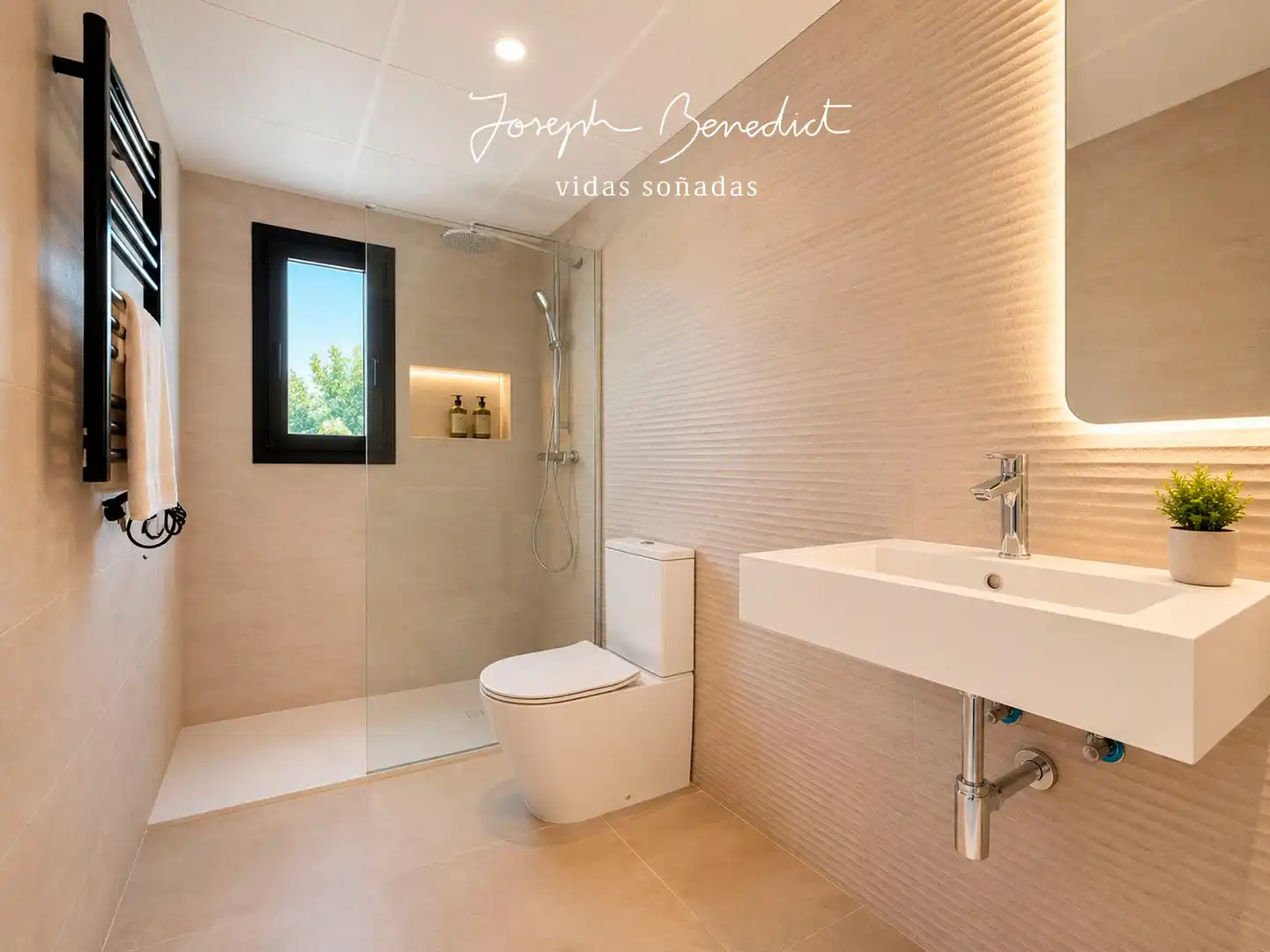 Bathroom of Houses for sale in Calafell  with Air Conditioner, Heating and Private garden