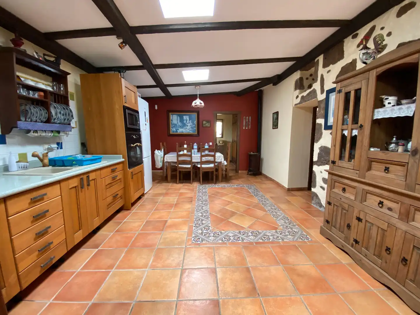 Cocina de Casa o chalet en venta en Santa María de Guía de Gran Canaria con Jardín privado, Terraza y Trastero