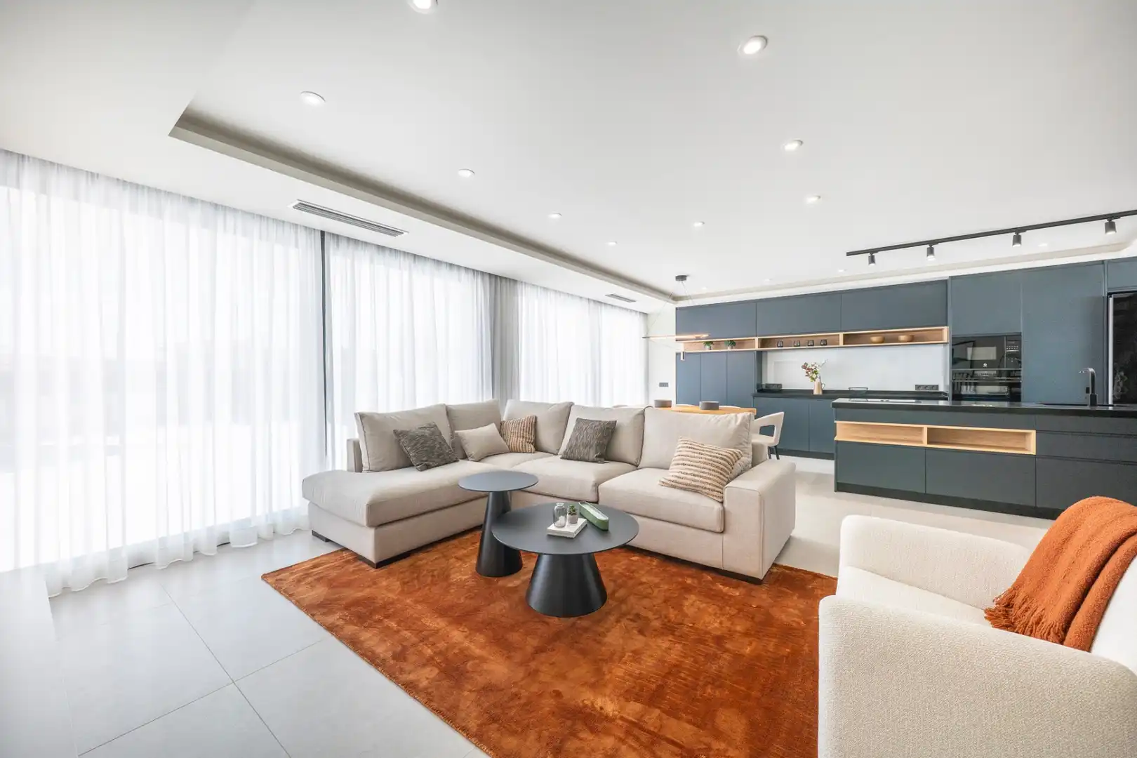 Sala de estar de Casa o chalet en venta en Rojales con Aire acondicionado, Calefacción y Jardín privado