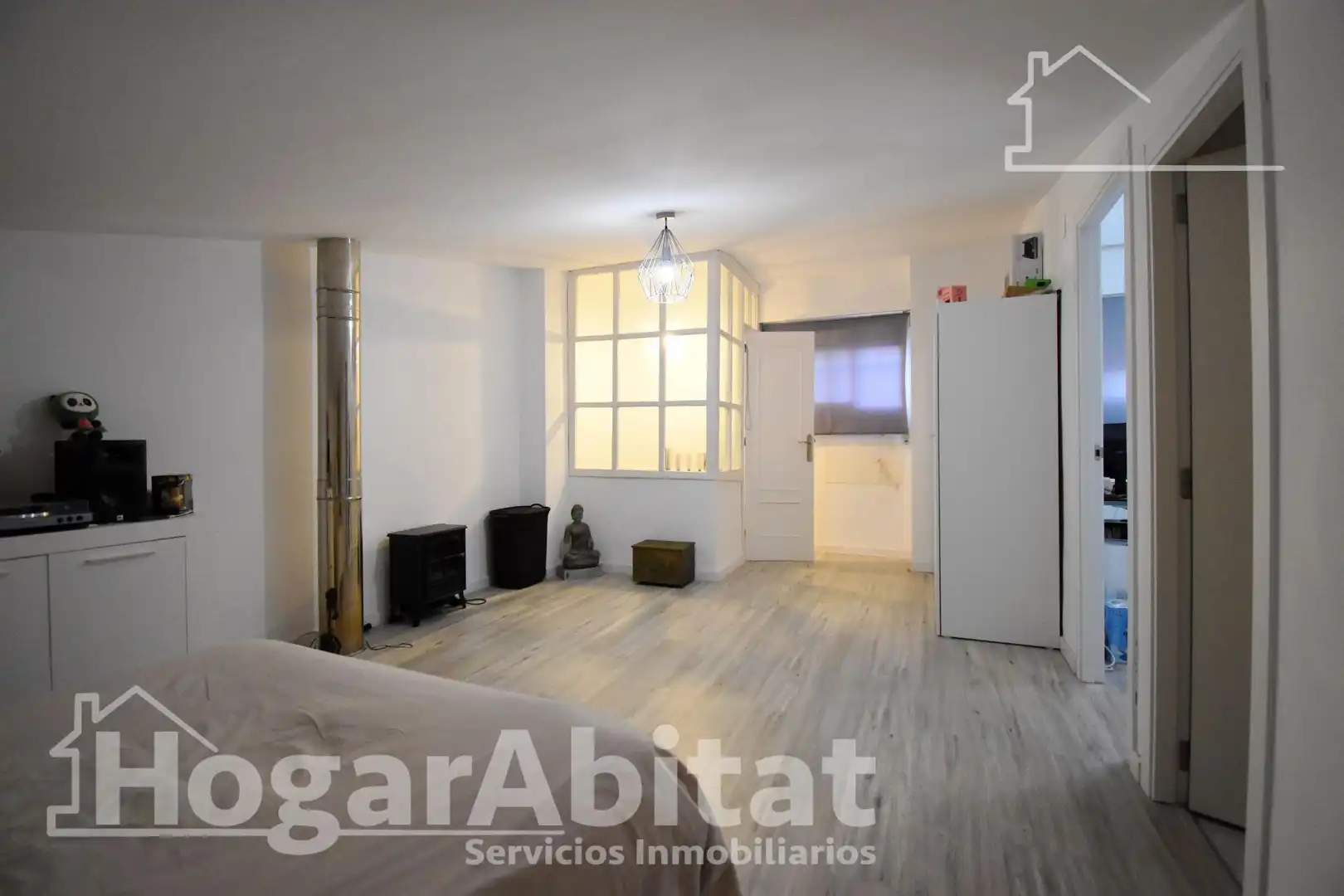 Wohnzimmer von Wohnung zum Verkauf in Gandia mit Klimaanlage und Balkon