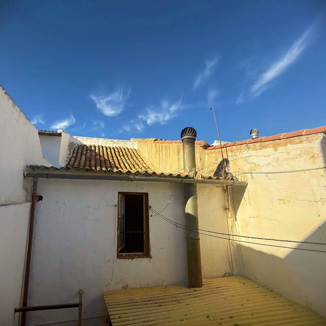Vista exterior de Casa adosada en venta en Alameda