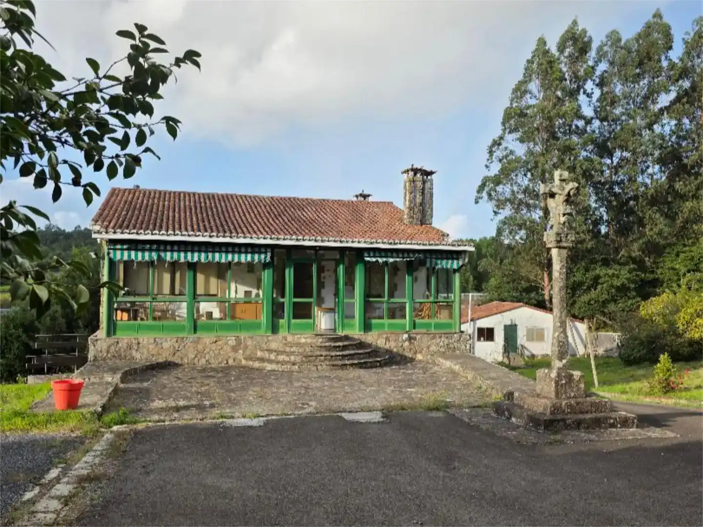 Vista exterior de Pis en venda en Vedra